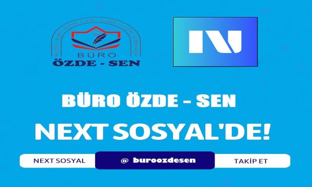 Büro Özdesen Next Sosyalde
